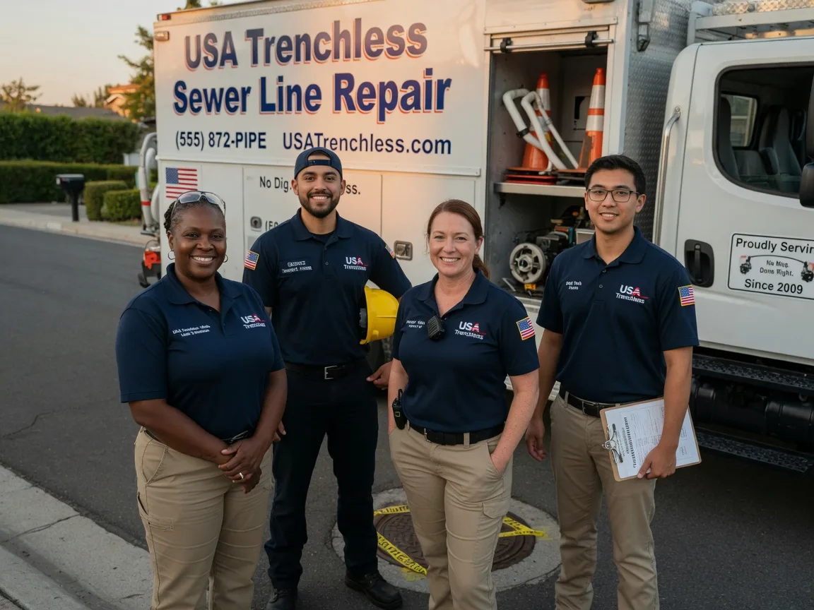 Sewer Line Repair company in Sharon, GA
